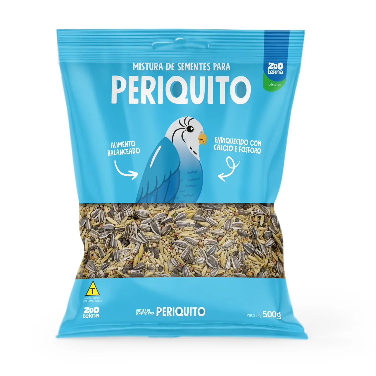 Mistura Balanceada Sementes Periquito Zootekna